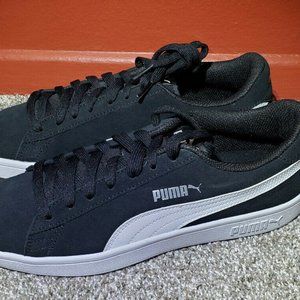 Size 8 - PUMA Smash V2 L Black - 36521506 NEW WITHOUT BOX CLEAN NEVER WORN